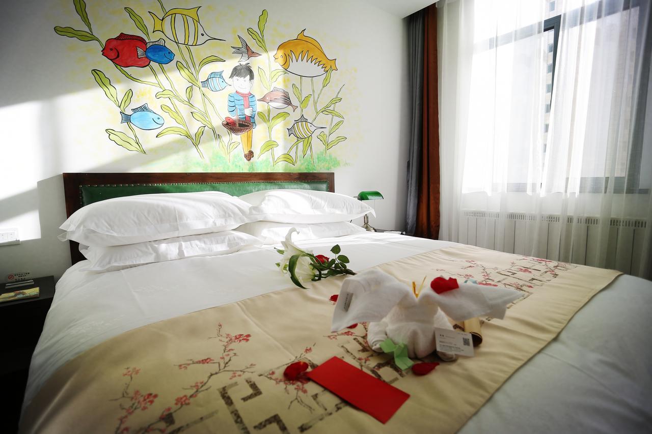 Time Traveller Hotel - Near The Grass Skyline, Dajingmen, Zhangjiakoubu, 20 Minutes Away From Zhangjiakou High-Speed Railway Station, Free Ice Cream, Mineral Water, Coffee, Snacks And Laundry Service, English Communication Well Exterior photo